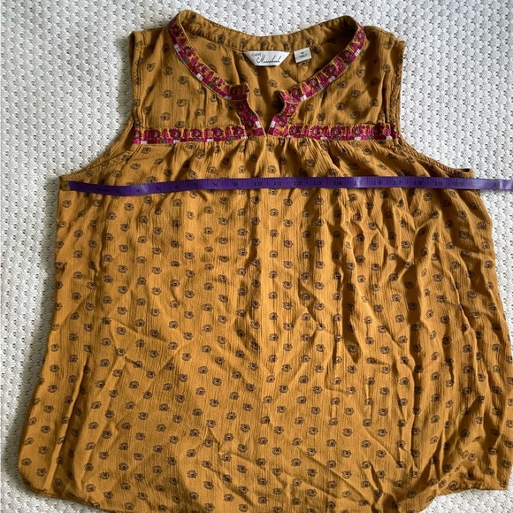 CaffeMarrahesh sleeveless blouse - Picture 6 of 6